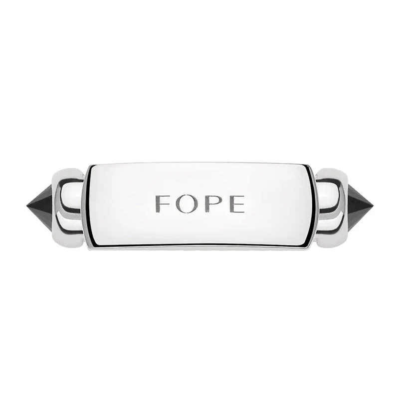 Fope Essentials 18ct Yellow White Gold Cufflinks - Image 5