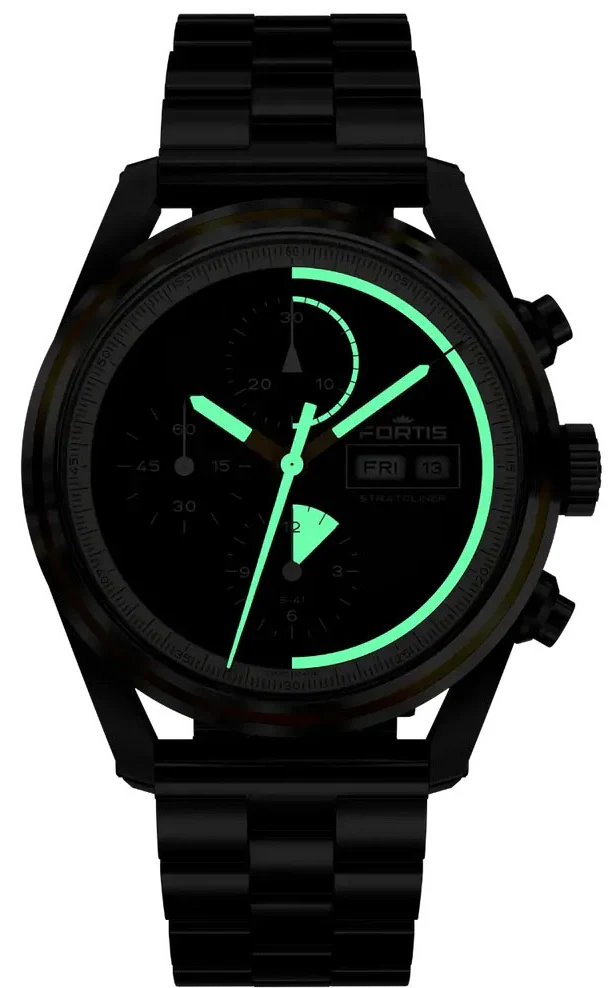 Fortis Stratoliner S-41 Cosmic Gray Supernova Watch - Image 2