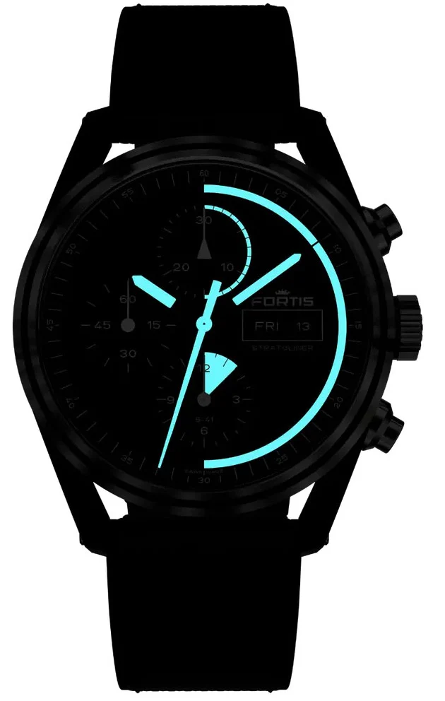 Fortis Stratoliner S-41 Gravity Black Watch - Image 2