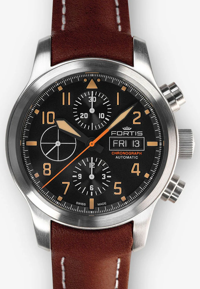 Fortis Watch Aeromaster Old Radium Chronograph