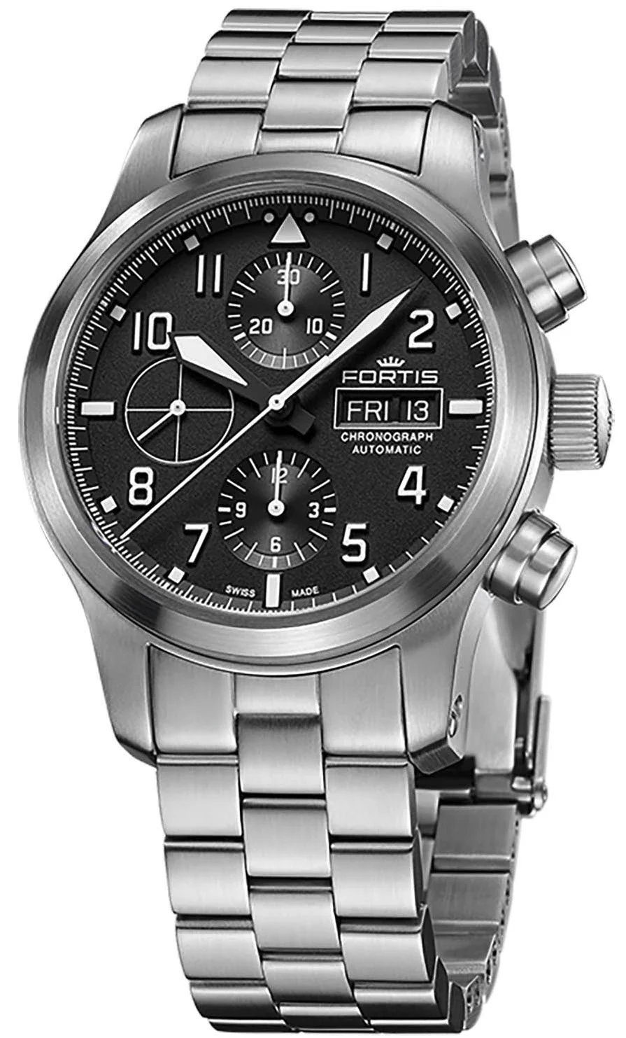 Fortis Watch Aeromaster Steel Chronograph