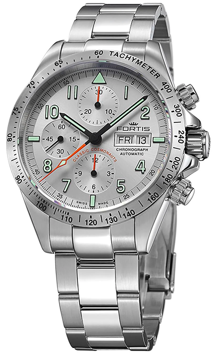 Fortis Watch Classic Cosmonauts Steel A.M.
