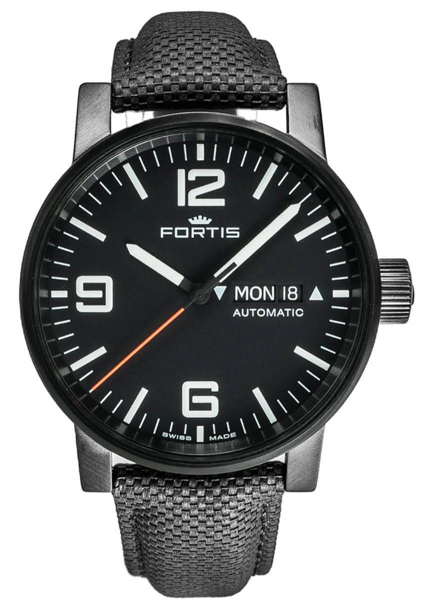 Fortis Watch Cosmonautis Spacematic Stealth