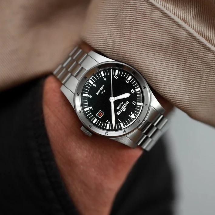 Fortis Flieger F-41 Automatic Black Watch - Image 2
