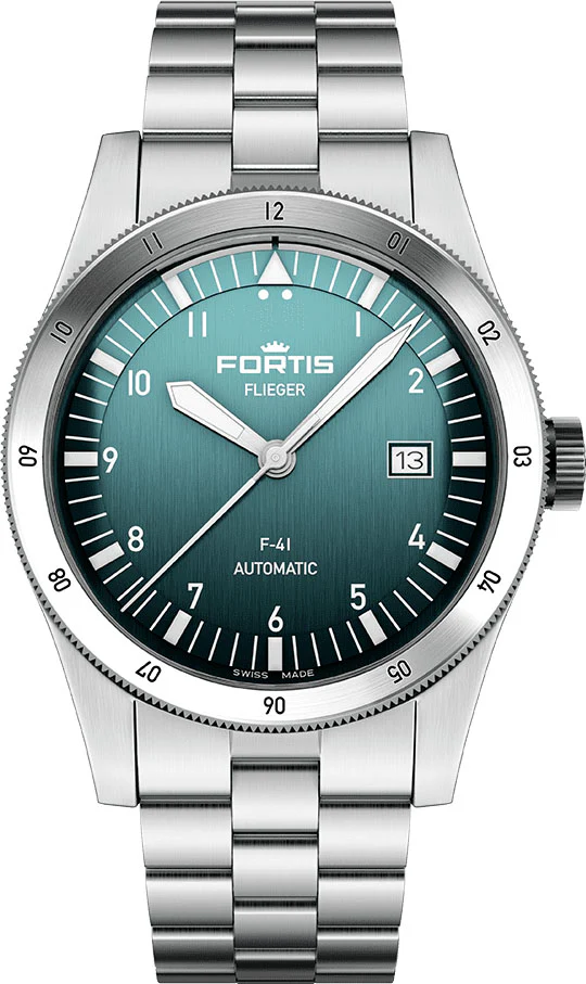 Fortis Flieger F-41 Automatic Petrol Watch