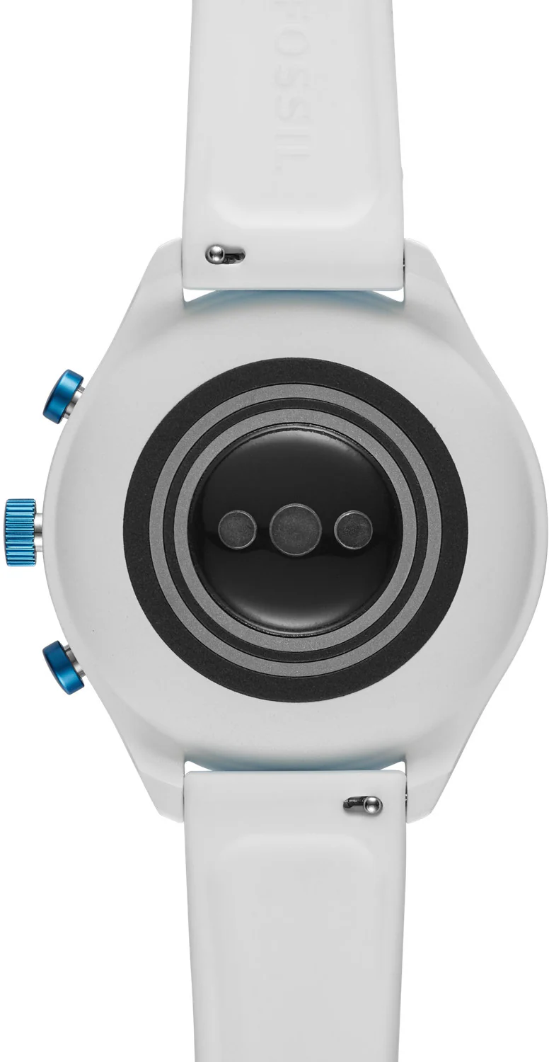 Fossil Watch Sport Smartwatch Light Blue Silicone - Image 4