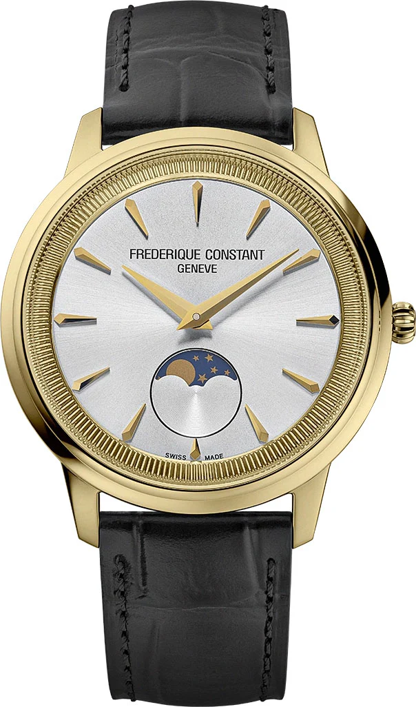 Frederique Constant Moneta Classic Moonphase Watch