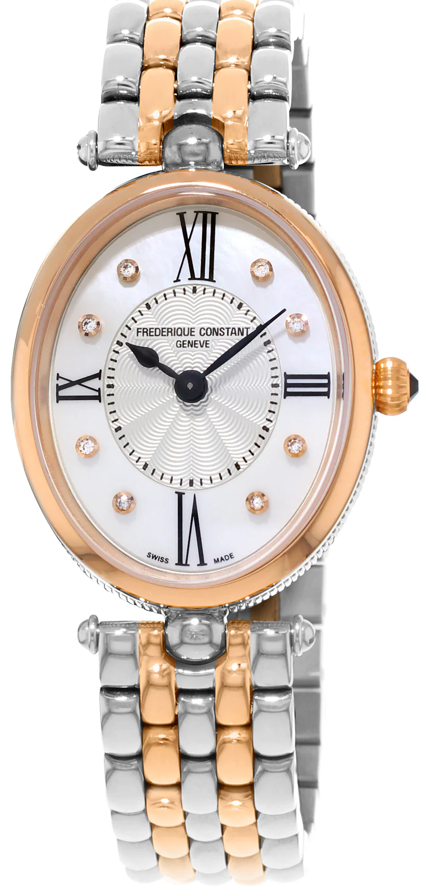 Frederique Constant Watch Art Deco Bi Colour Ladies