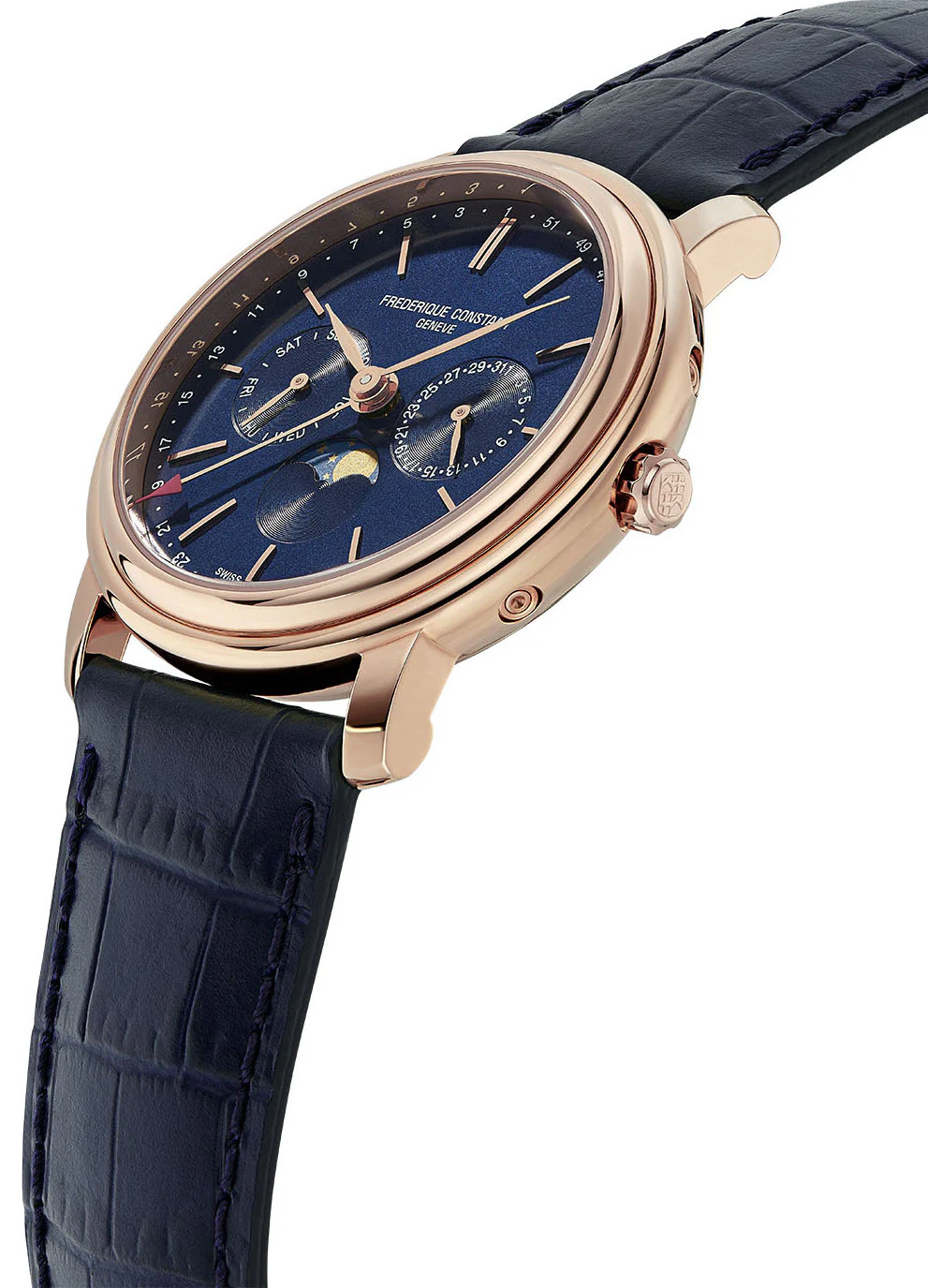 Frederique Constant Watch Classics Index Business Timer - Image 2