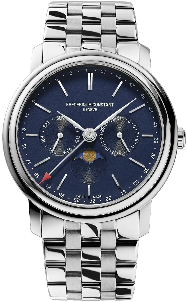 Frederique Constant Watch Classics Index Business Timer