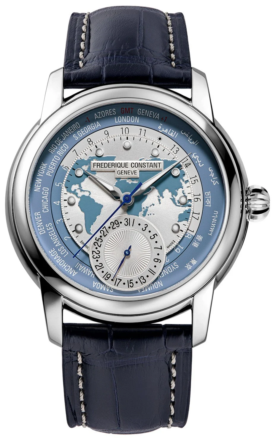 Frederique Constant Watch Classics Worldtimer Manufacture Native Limited Edition