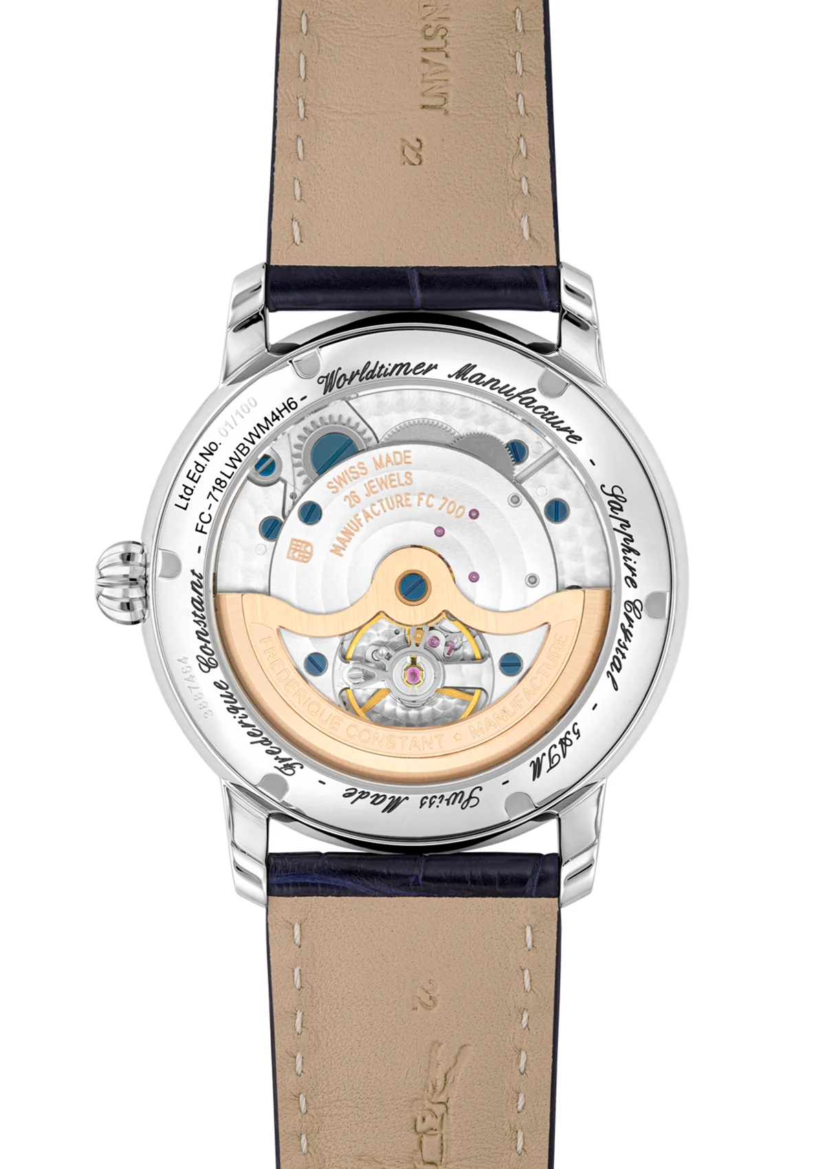 Frederique Constant Watch Classics Worldtimer Manufacture Native Limited Edition - Image 2