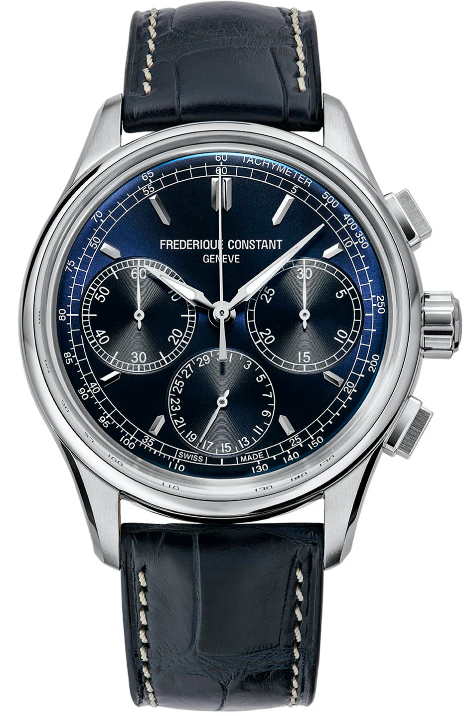 Frederique Constant Watch Flyback Chronograph Mens