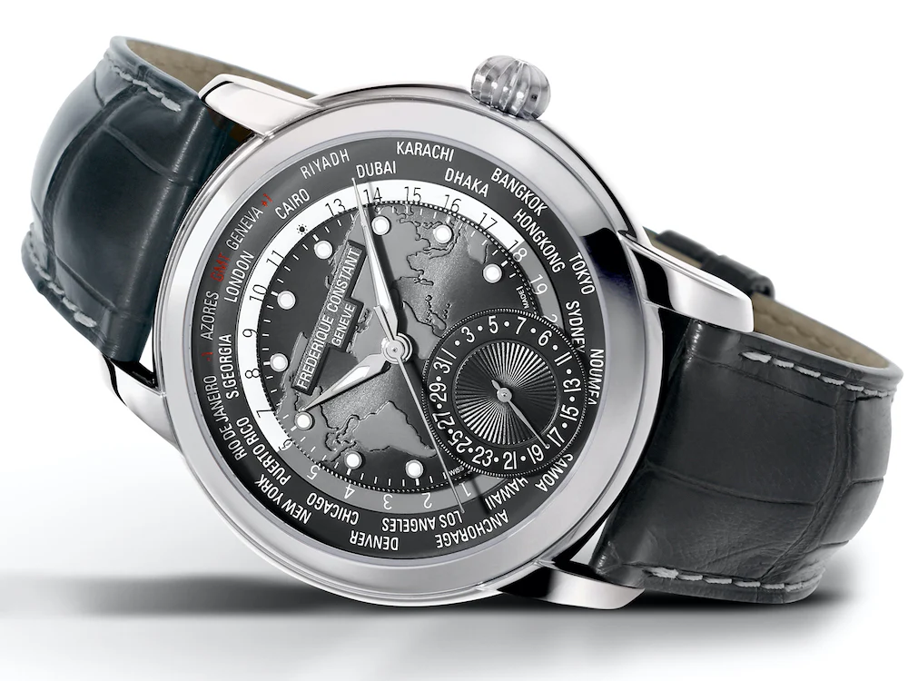 Frederique Constant Watch Worldtimer Manufacture Mens - Image 3