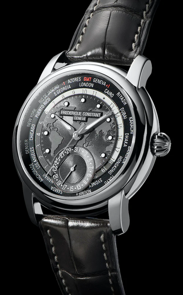 Frederique Constant Watch Worldtimer Manufacture Mens - Image 5