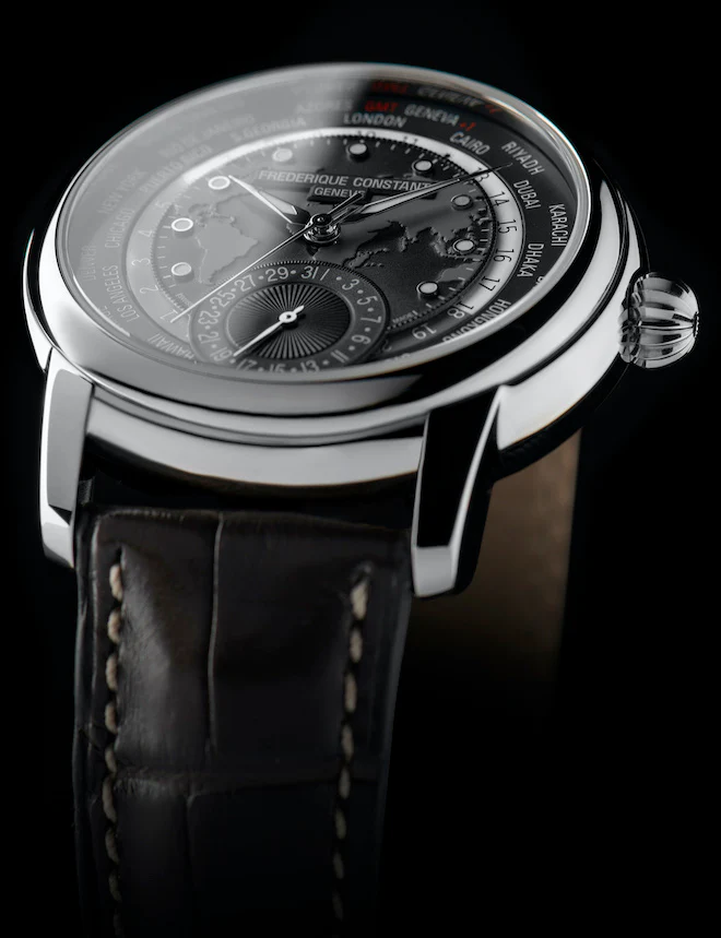 Frederique Constant Watch Worldtimer Manufacture Mens - Image 8