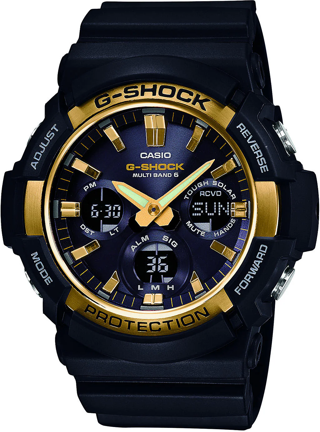 G-Shock Watch Worldtime Alarm Mens