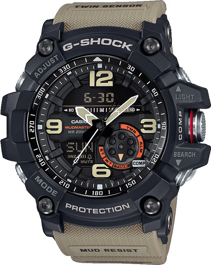 G-Shock Watch Mudmaster Alarm Mens