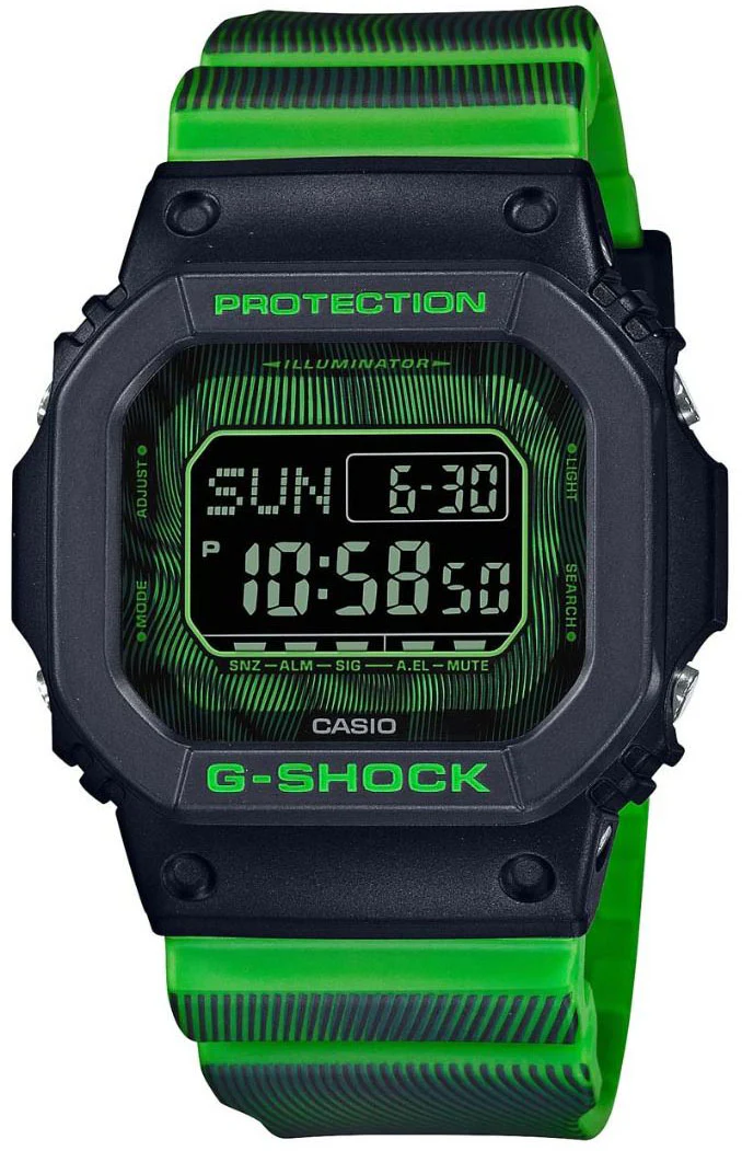 G-Shock Watch 5600 Time Distortion D