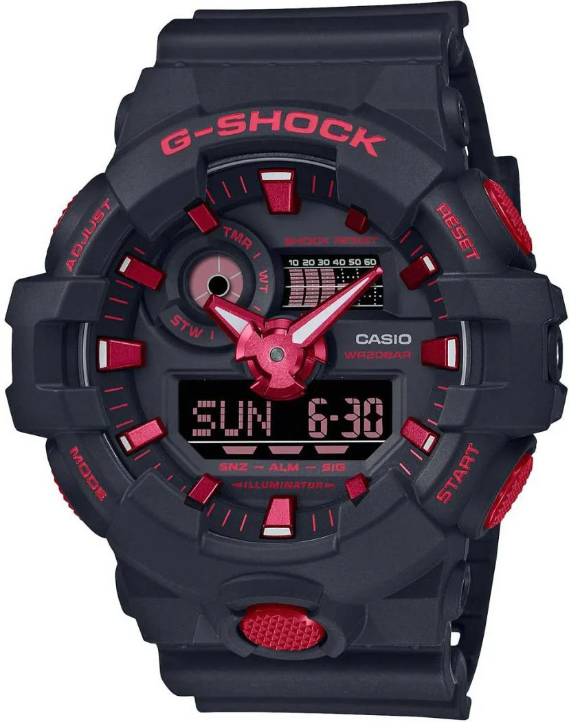 G-Shock GA-700 Ignite Red Series D