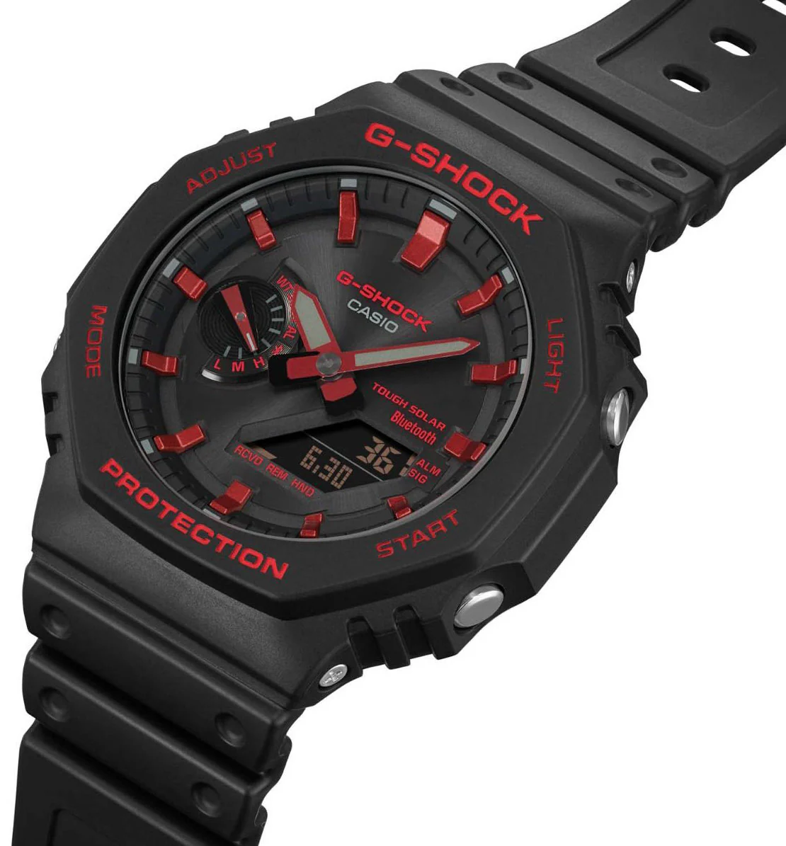 G-Shock 2100 Ignite Red Series Bluetooth Watch - Image 3