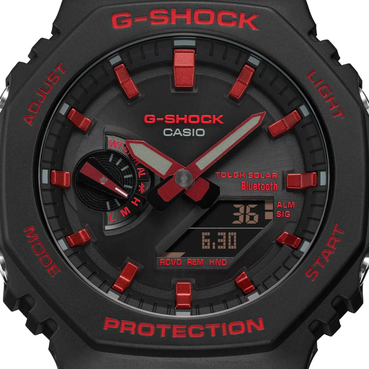 G-Shock 2100 Ignite Red Series Bluetooth Watch - Image 5