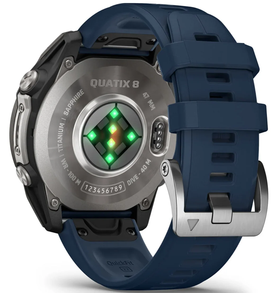 Garmin Quatix 8 47mm Amoled Marine GPS Smartwatch Watch - Image 2