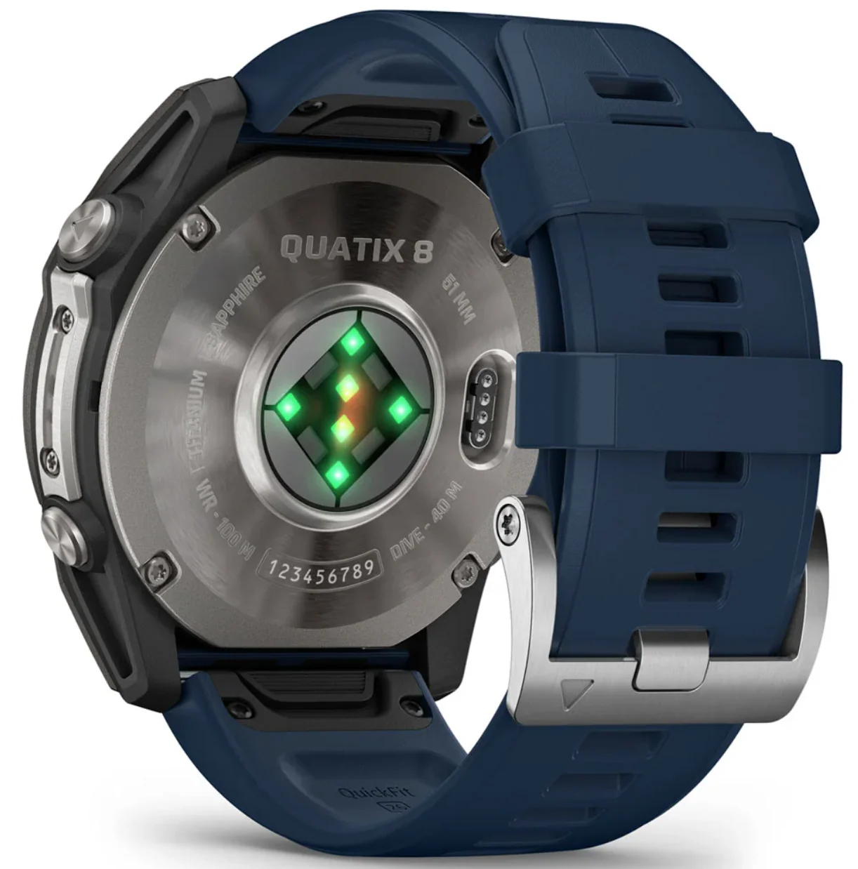 Garmin Quatix 8 51mm Amoled Marine GPS Smartwatch Watch - Image 2