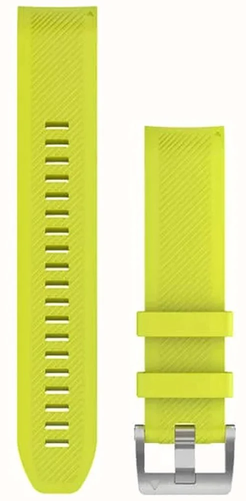 Garmin Watch Bands QuickFit 22 Amp Yellow Silicone