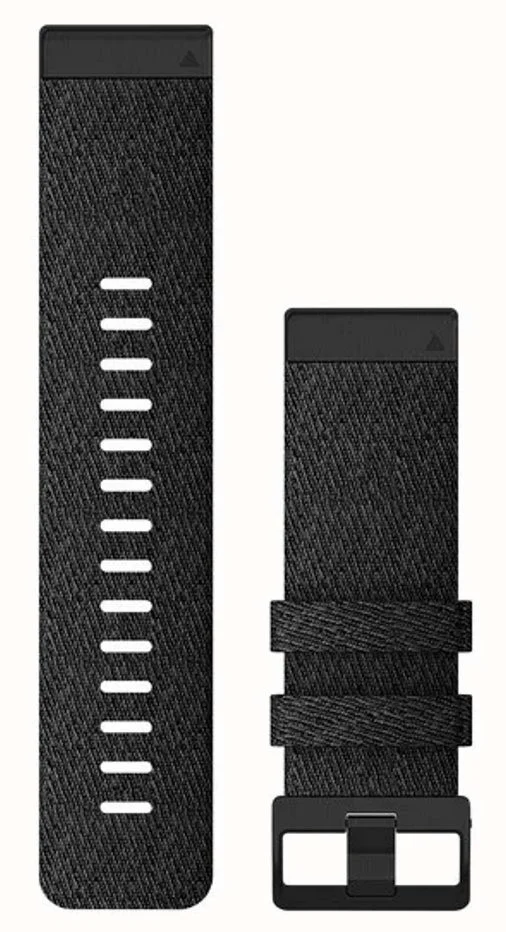 Garmin Watch Bands QuickFit 26 Heathered Black Nylon
