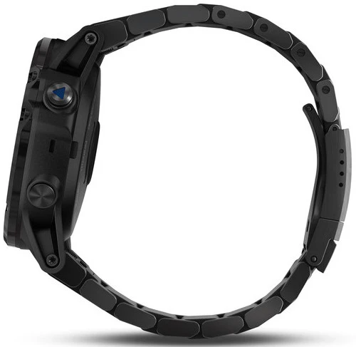 Garmin Watch Descent Mk1 Grey Sapphire Titanium DLC Titanium Band - Image 4