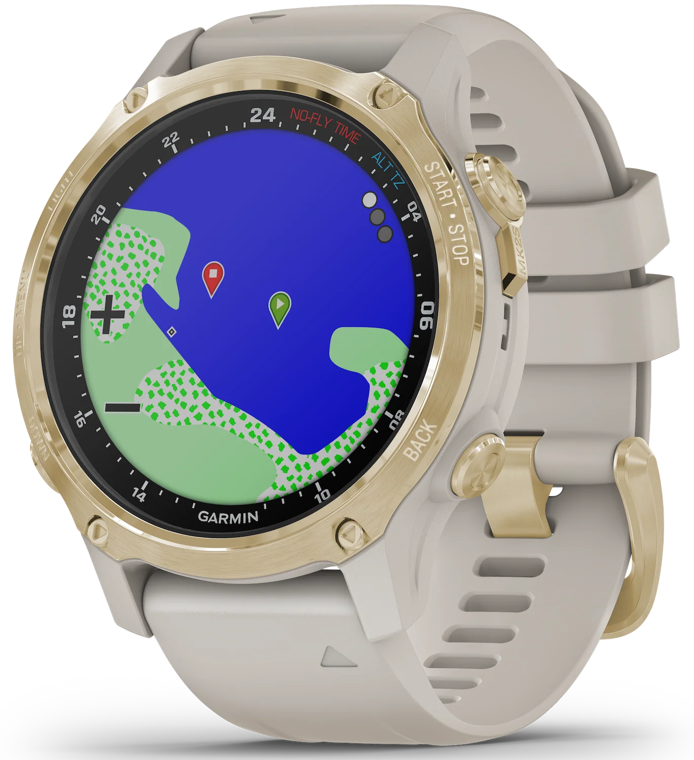 Garmin Watch Descent MK2S Light Gold - Image 2