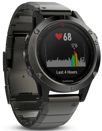Garmin Watch Fenix 5 Sapphire Slate Grey - Image 2