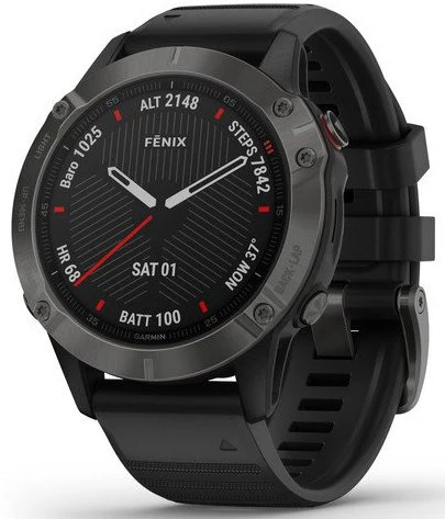Garmin Watch Fenix 6 Sapphire Grey DLC D