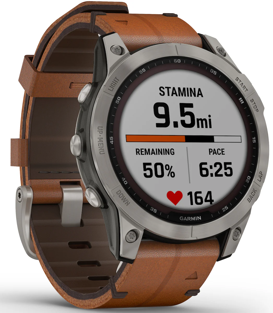 Garmin Watch Fenix 7 Sapphire Solar Titanium - Image 10