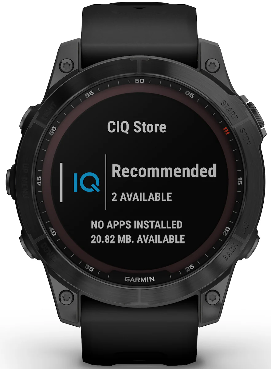 Garmin Watch Fenix 7 Sapphire Black DLC Titanium - Image 6