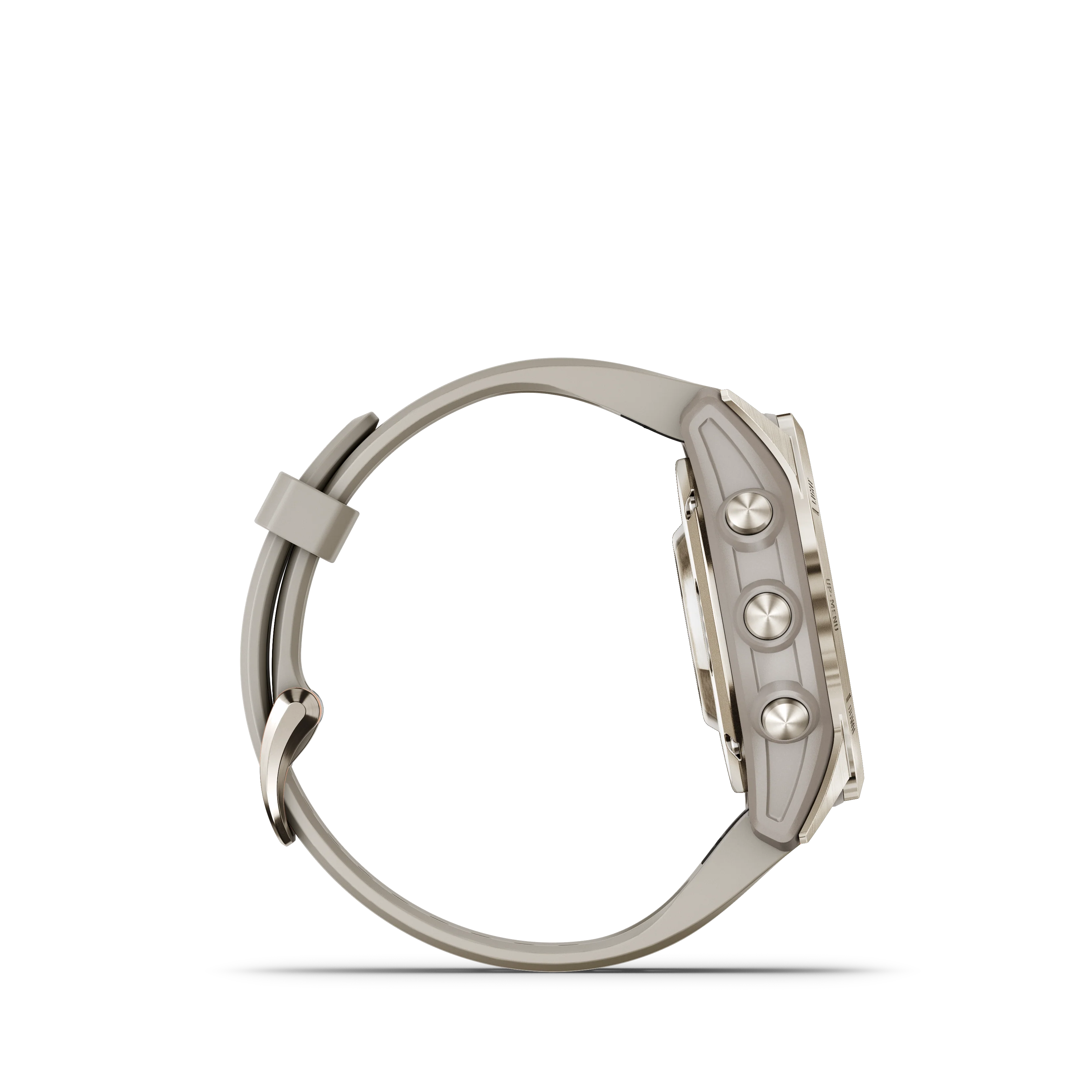 Garmin Fenix 7S Pro Sapphire Solar Soft Gold Watch - Image 9