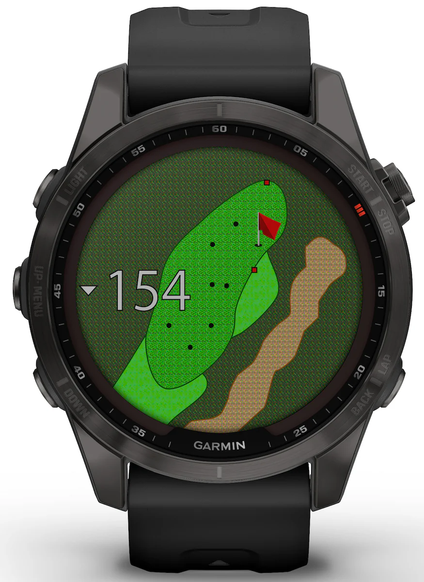 Garmin Watch Fenix 7S Sapphire Solar Carbon Gray DLC D - Image 5
