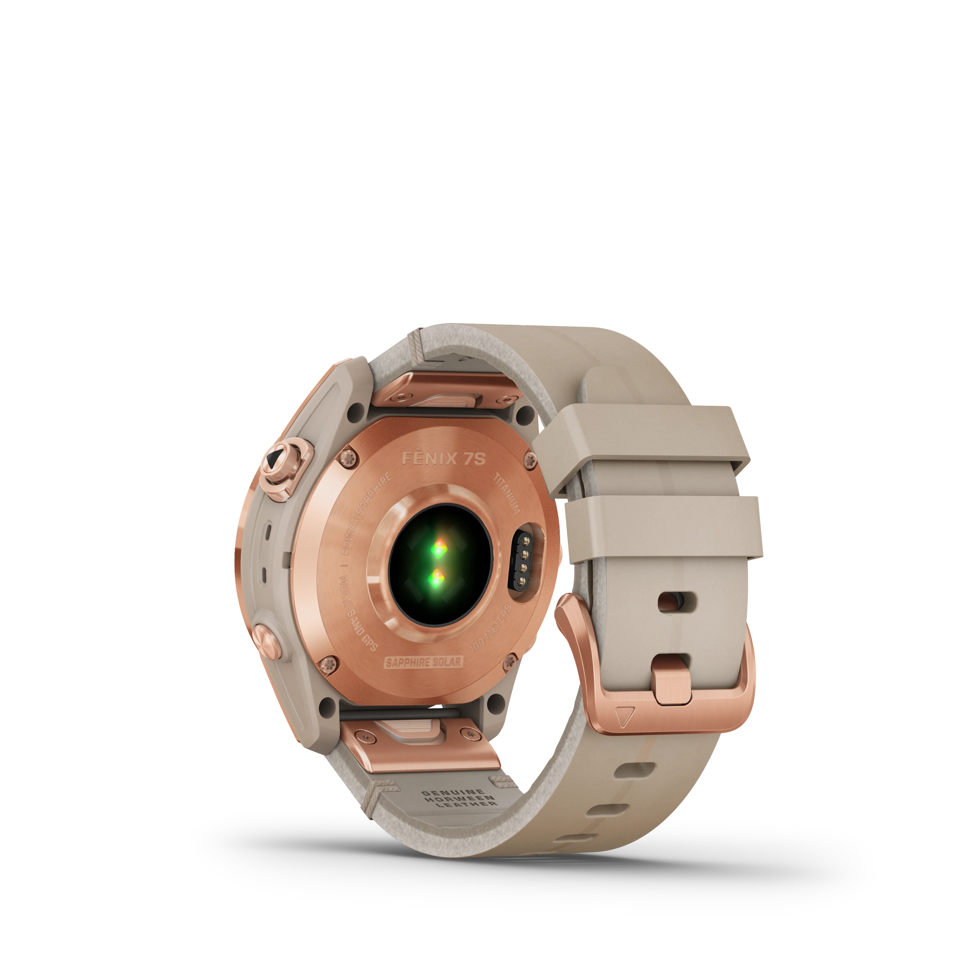 Garmin Watch Fenix 7S Sapphire Solar Rose Gold Titanium - Image 10