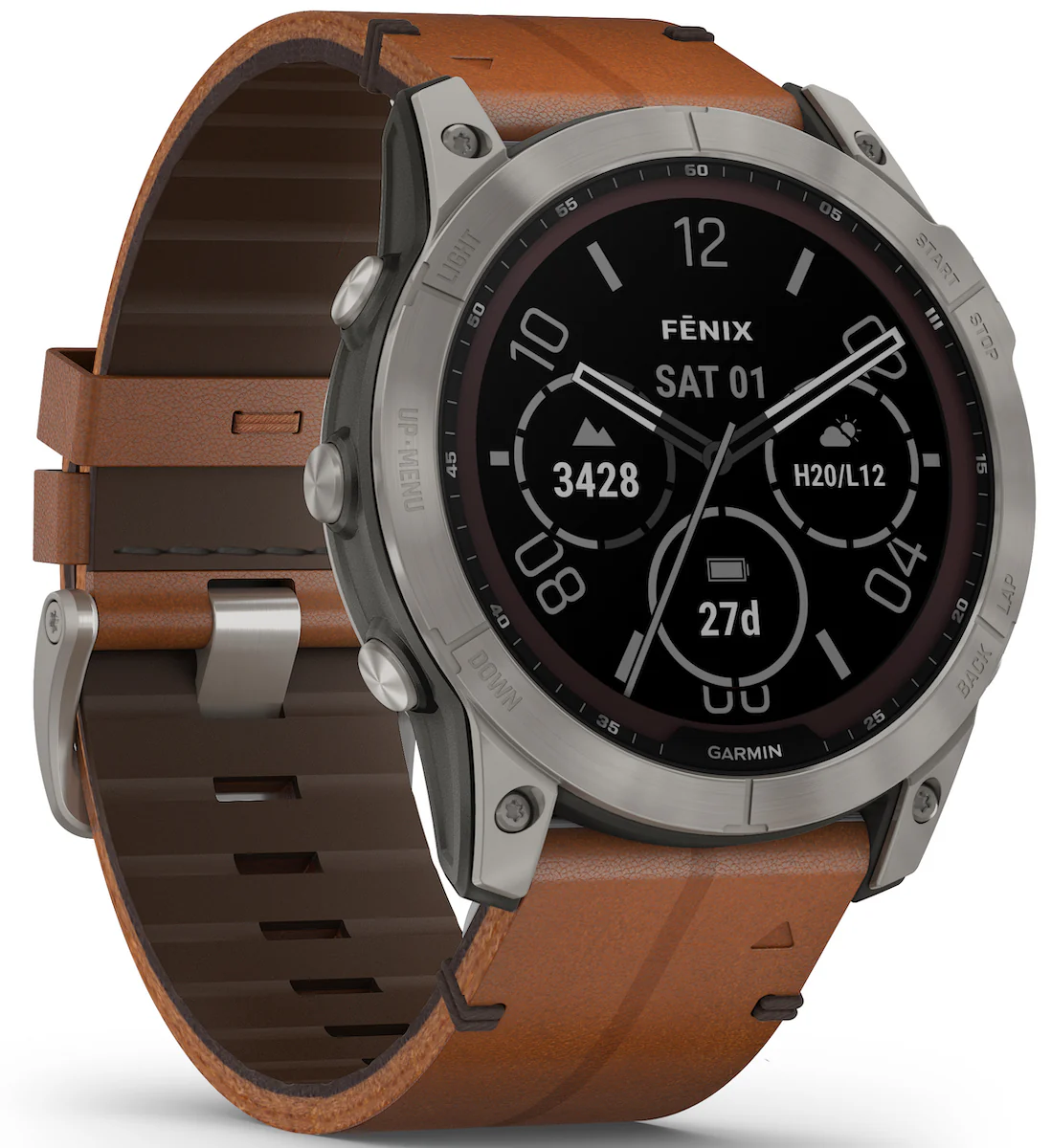 Garmin Fenix 7X Sapphire Solar Titanium D - Image 8