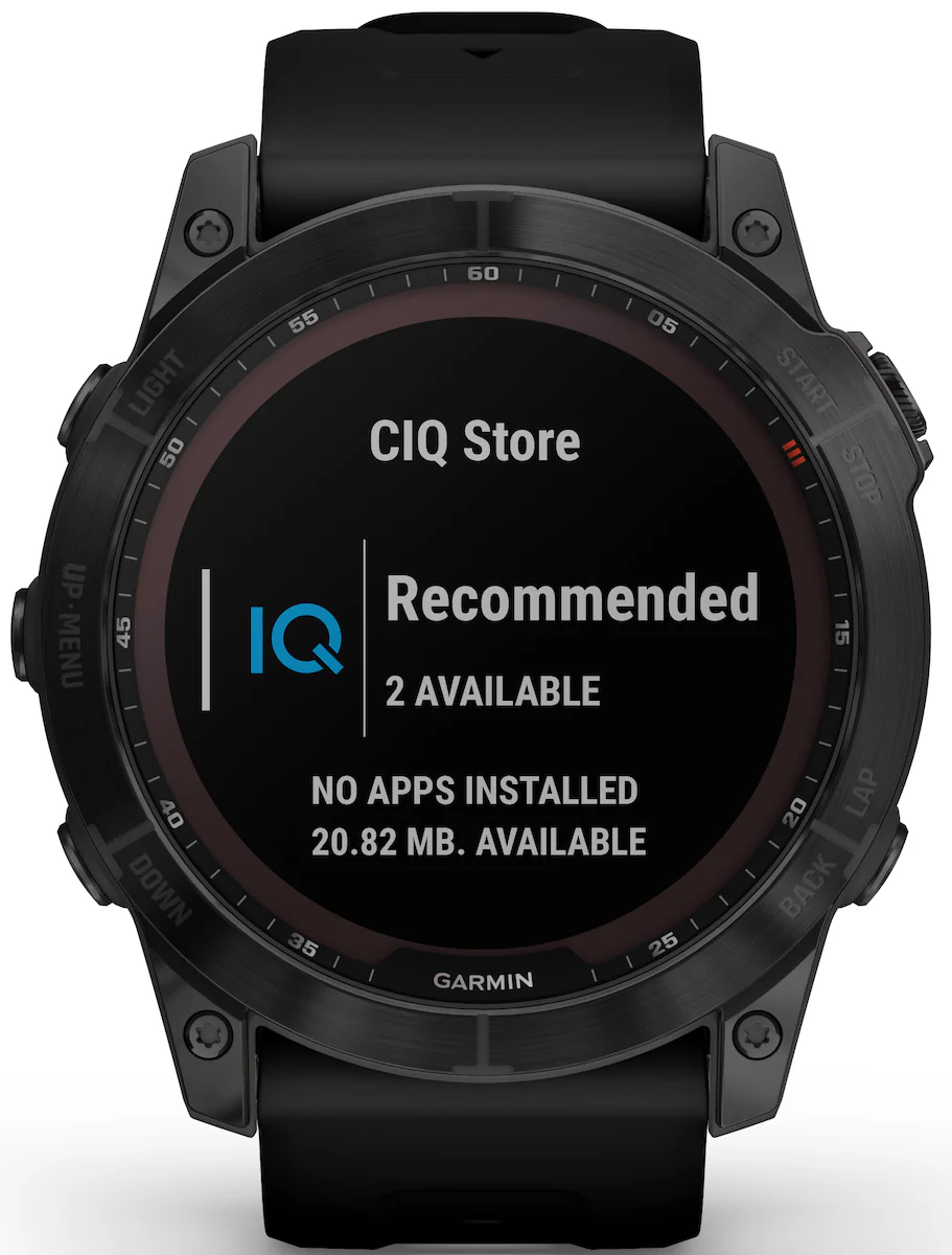 Garmin Watch Fenix 7X Sapphire Solar Black Titanium D - Image 6