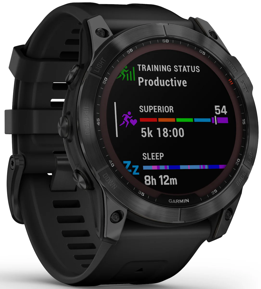 Garmin Watch Fenix 7X Sapphire Solar Black Titanium D - Image 8