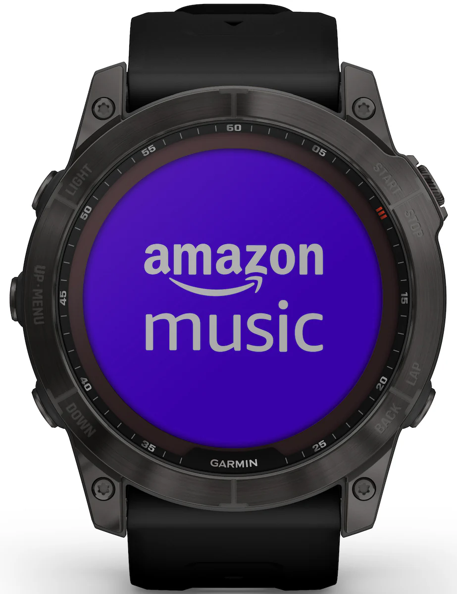 Garmin Watch Fenix 7X Sapphire Carbon Grey Titanium D - Image 5