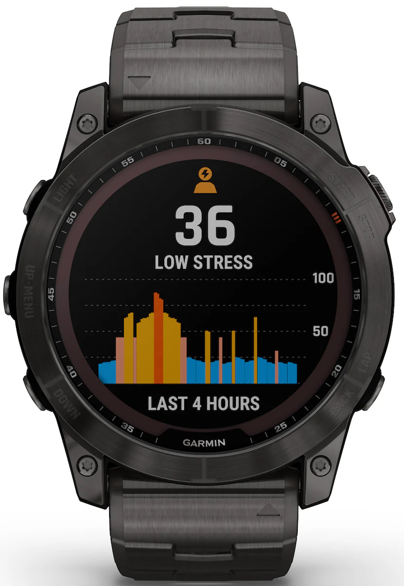 Garmin Watch Fenix 7X Sapphire Solar Carbon Grey Titanium - Image 4