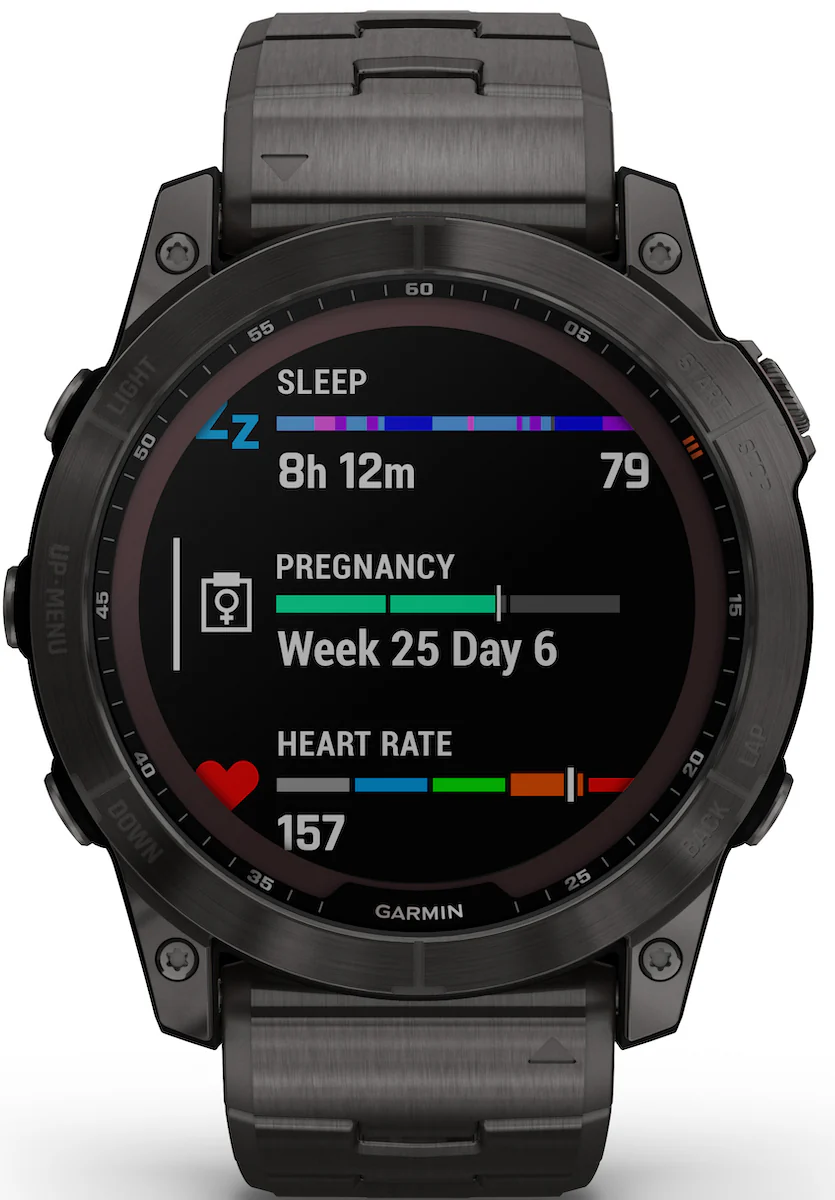 Garmin Watch Fenix 7X Sapphire Solar Carbon Grey Titanium - Image 5