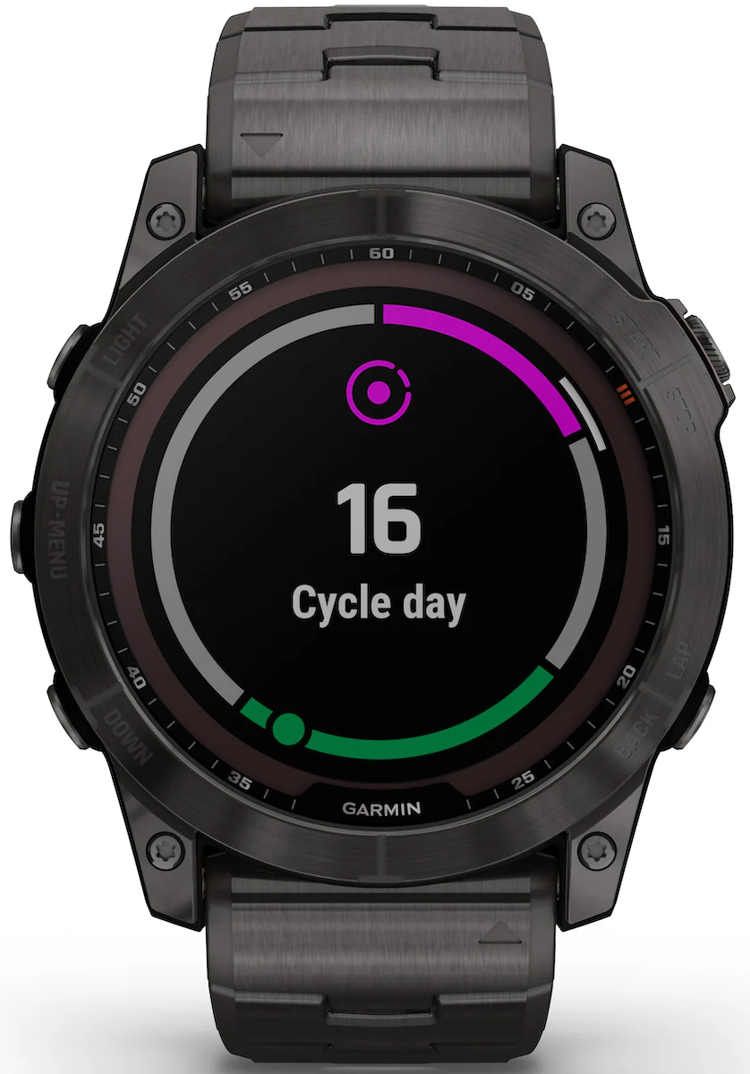 Garmin Watch Fenix 7X Sapphire Solar Carbon Grey Titanium - Image 6