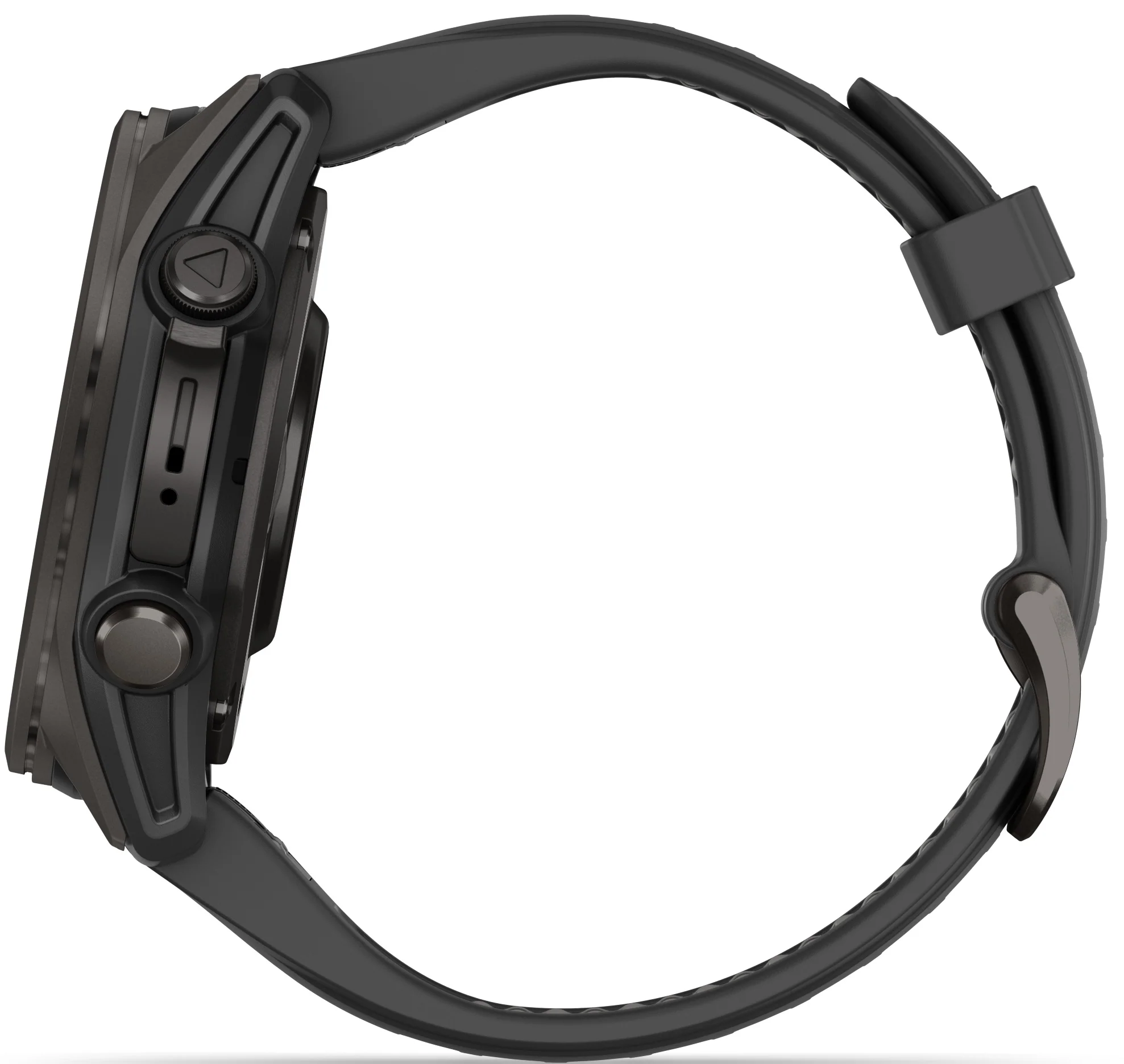 Garmin Fenix 8 43mm Sapphire AMOLED Carbon Grey DLC titanium Black Pebble Grey Silicone Watch - Image 10