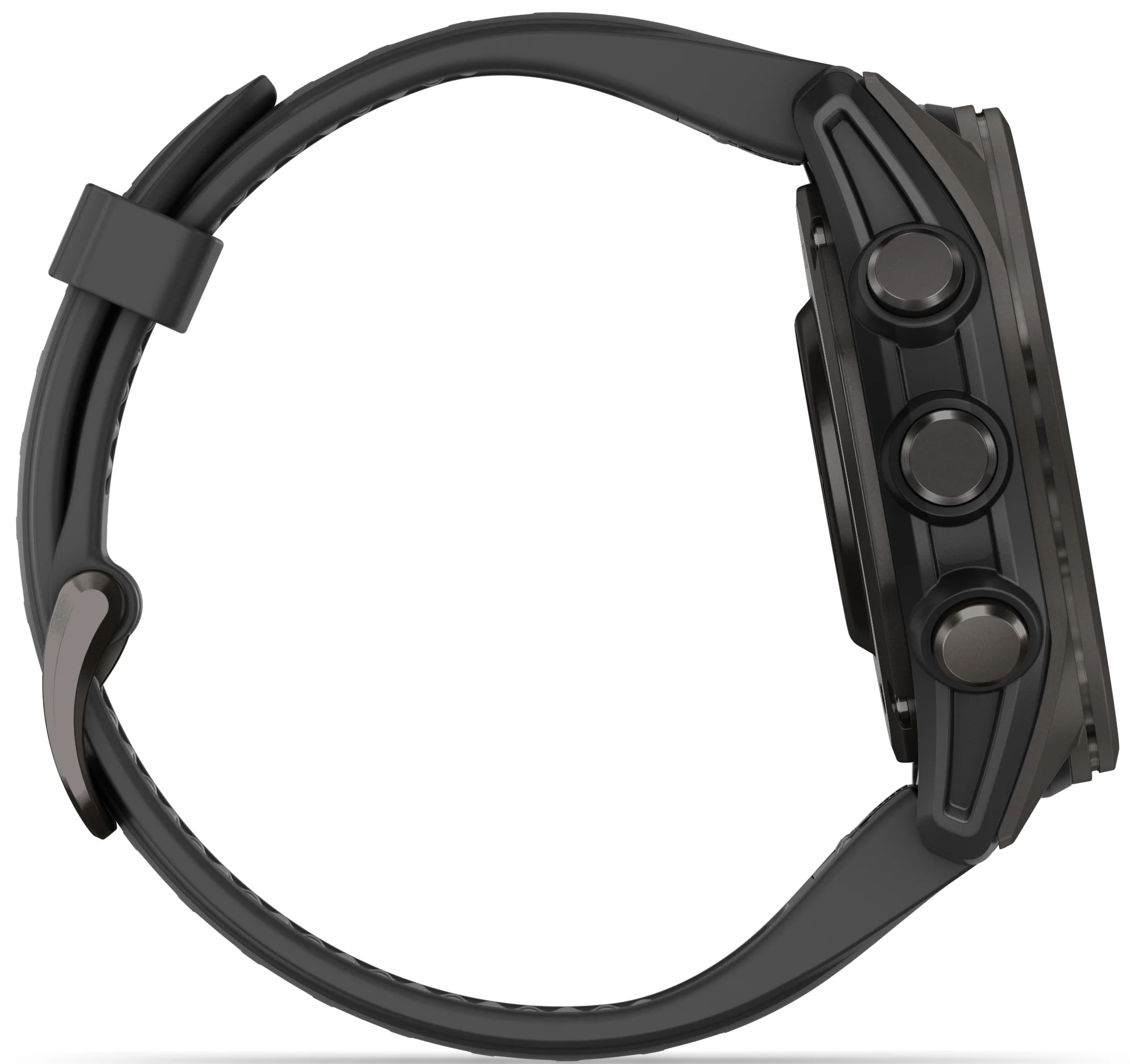Garmin Fenix 8 43mm Sapphire AMOLED Carbon Grey DLC titanium Black Pebble Grey Silicone Watch - Image 11