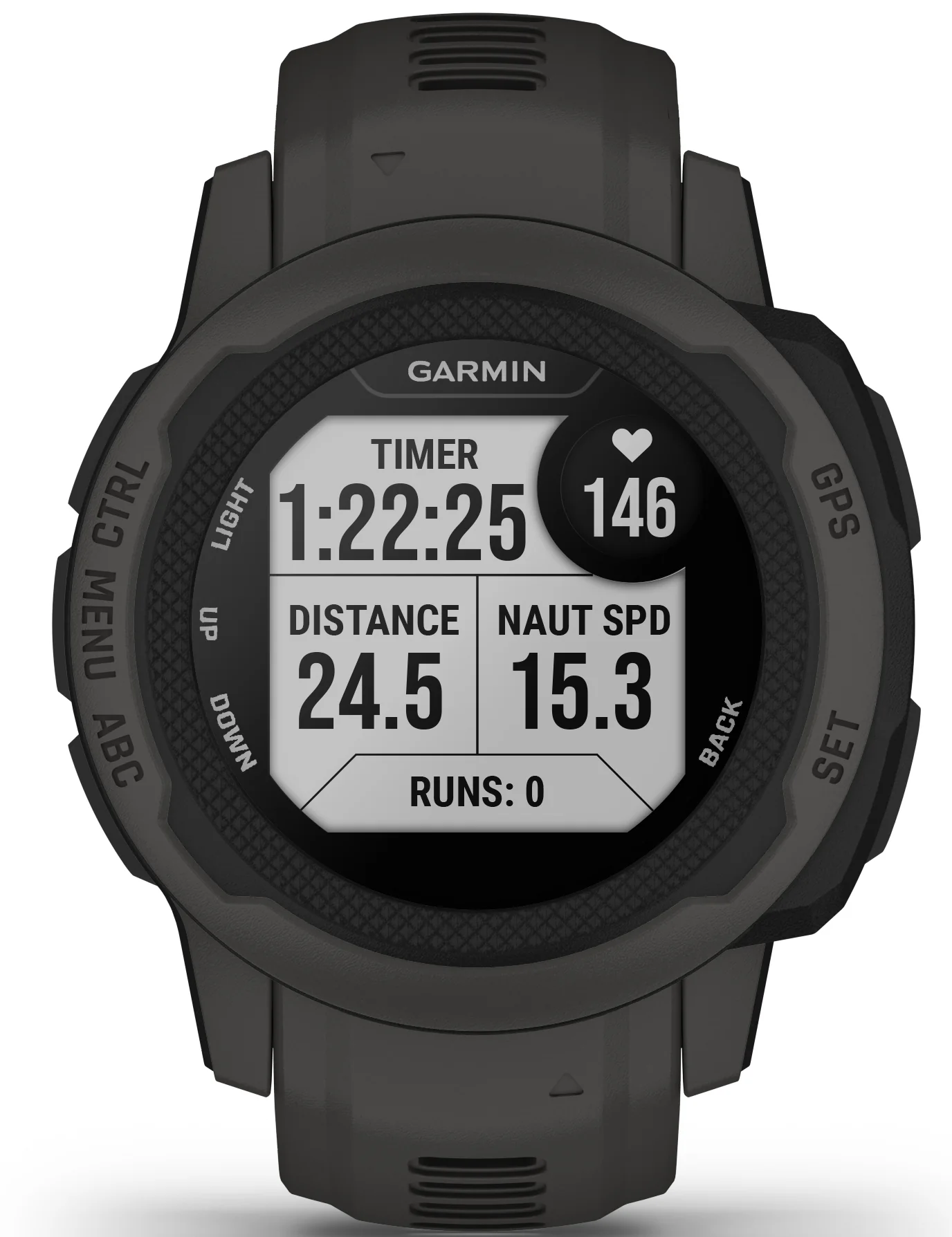Garmin Instinct 2S GPS Graphite Smartwatch - Image 3