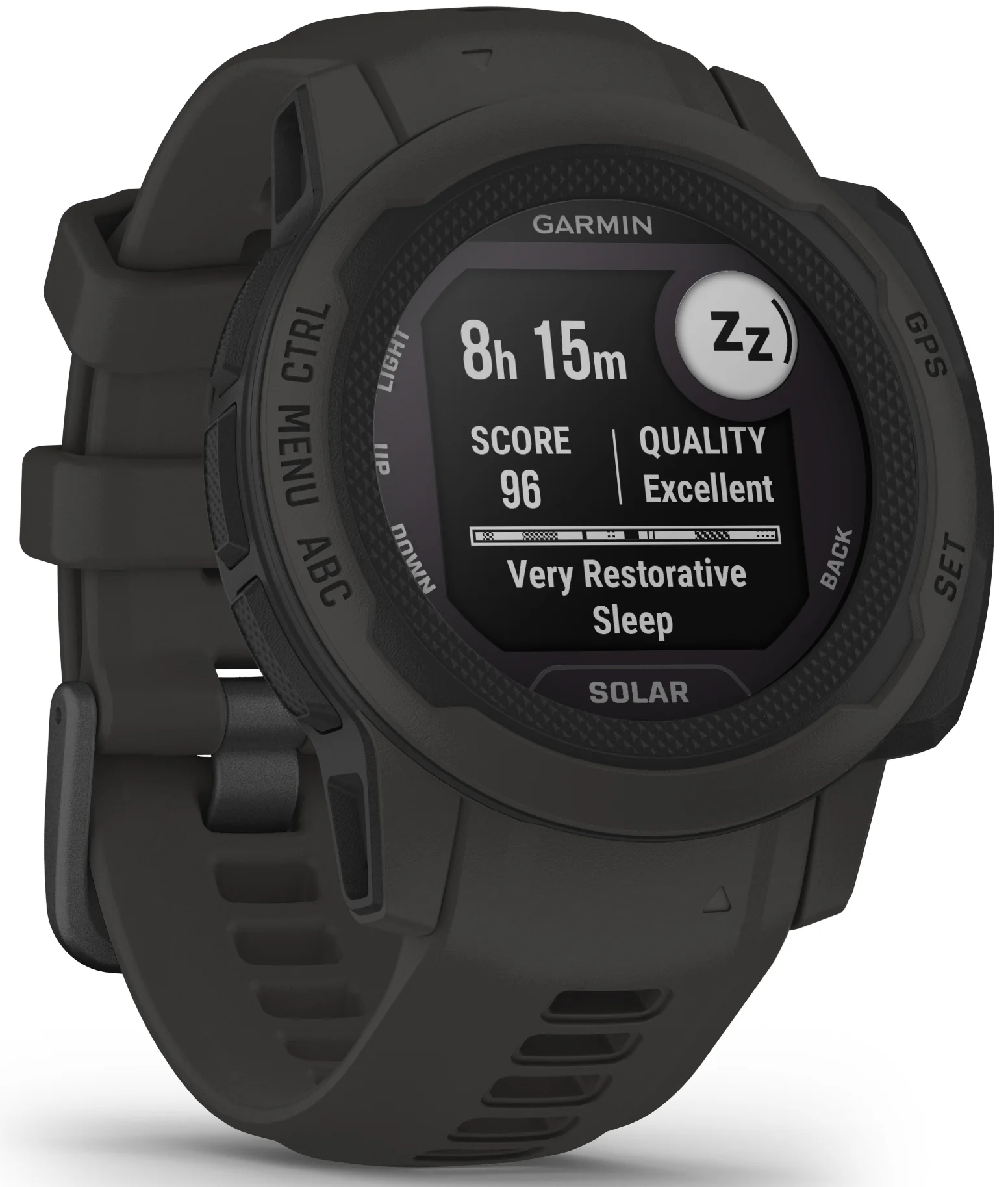 Garmin Watch Instinct 2S Solar GPS Graphite Smartwatch D - Image 4